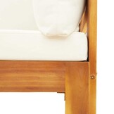 VidaXL Loungeset Acaciahout met Kussens - 46% Korting!