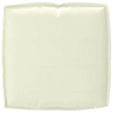 vidaXL Palletkussen Crème 50x50 - Zitting - 46% Korting!