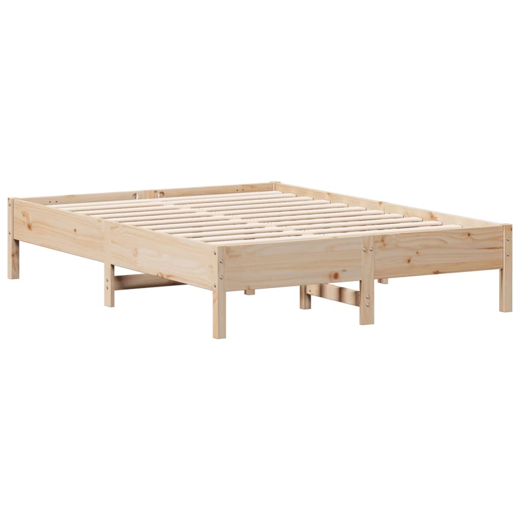 Grenen Bedframe 140x190 cm - 46% Korting! (Zo Goed Als Nieuw)