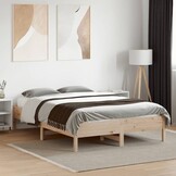 Grenen Bedframe 140x190 cm - 46% Korting! (Zo Goed Als Nieuw)
