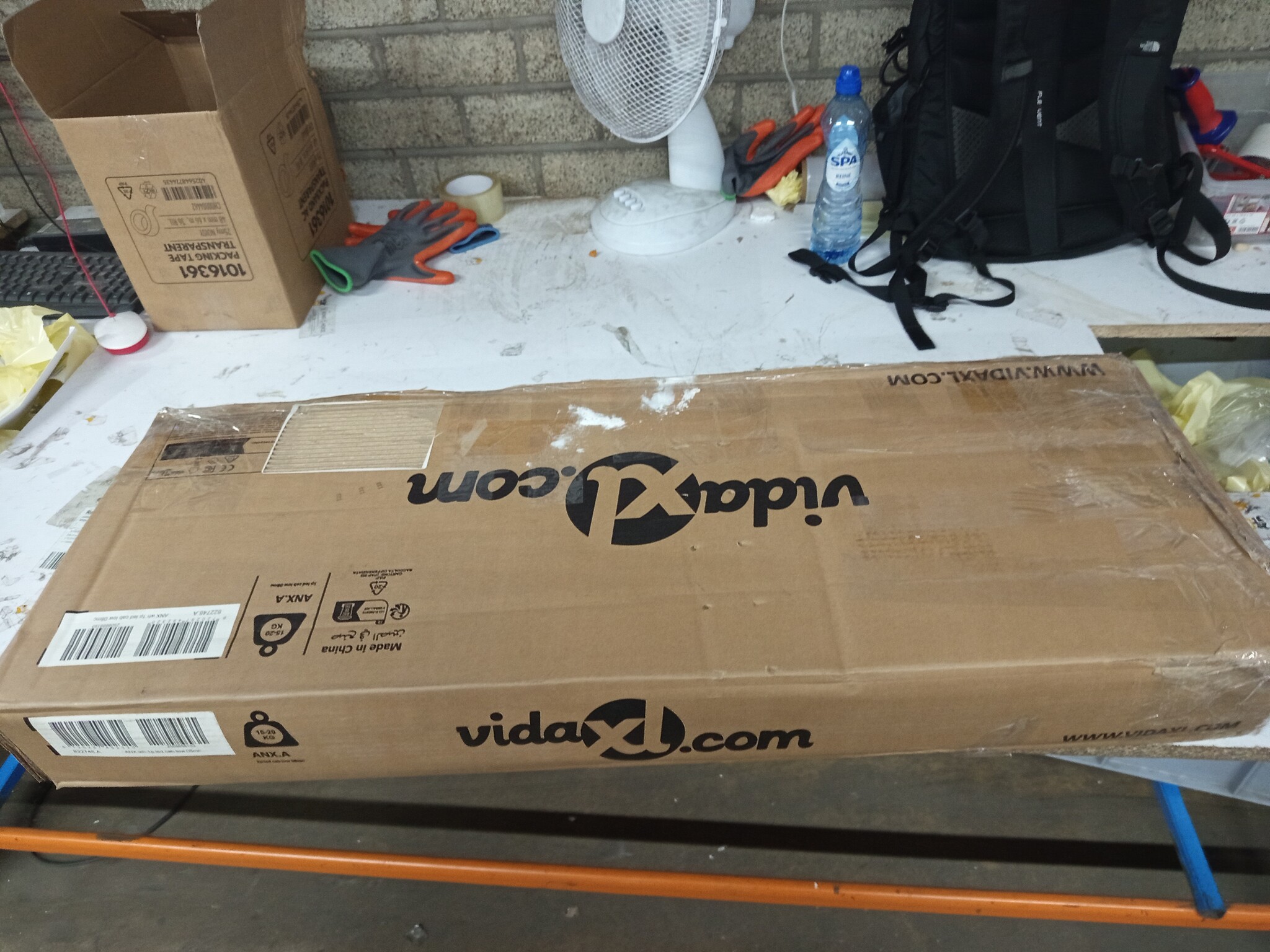 vidaXL TV-meubel Wit met LED (80x35x40 cm) - 55% Korting!