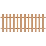 VidaXL Hout-Kunststof Composiet Hek (200x80cm) - 40% Korting!