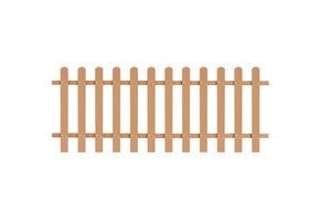 VidaXL Hout-Kunststof Composiet Hek (200x80cm) - 40% Korting!