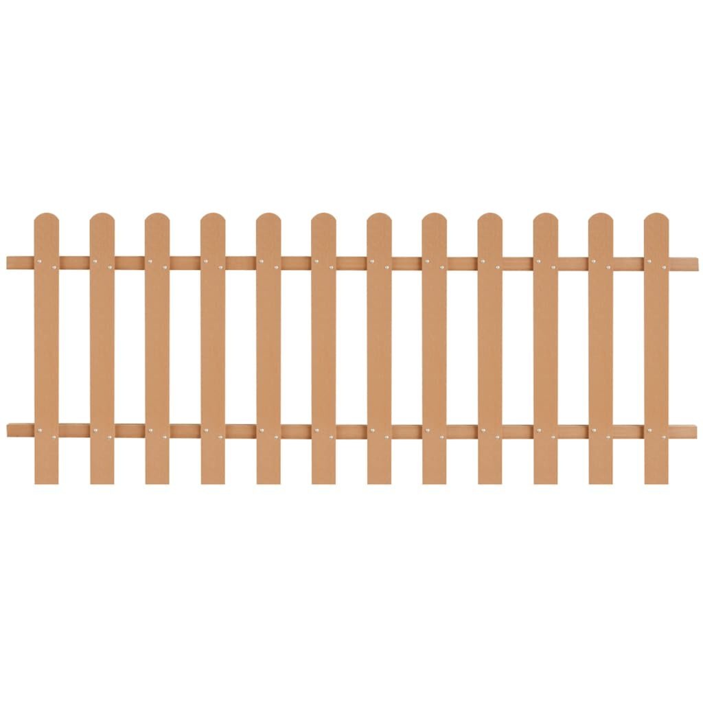 VidaXL Hout-Kunststof Composiet Hek (200x80cm) - 40% Korting!