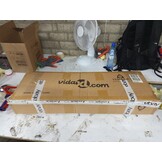 VidaXL Deurluifel 152,5x90cm - 55% Korting! Polycarbonaat Zwart/Transparant