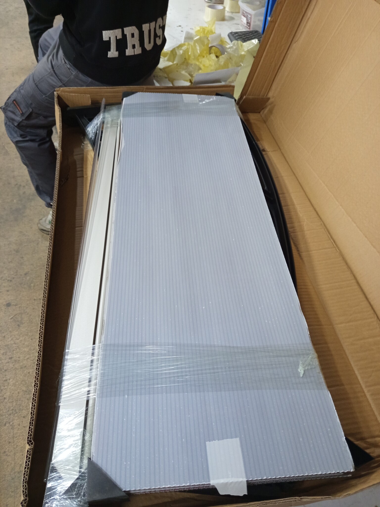 Deurluifel 200x100cm PC Zwart - 55% Korting! Direct Leverbaar!