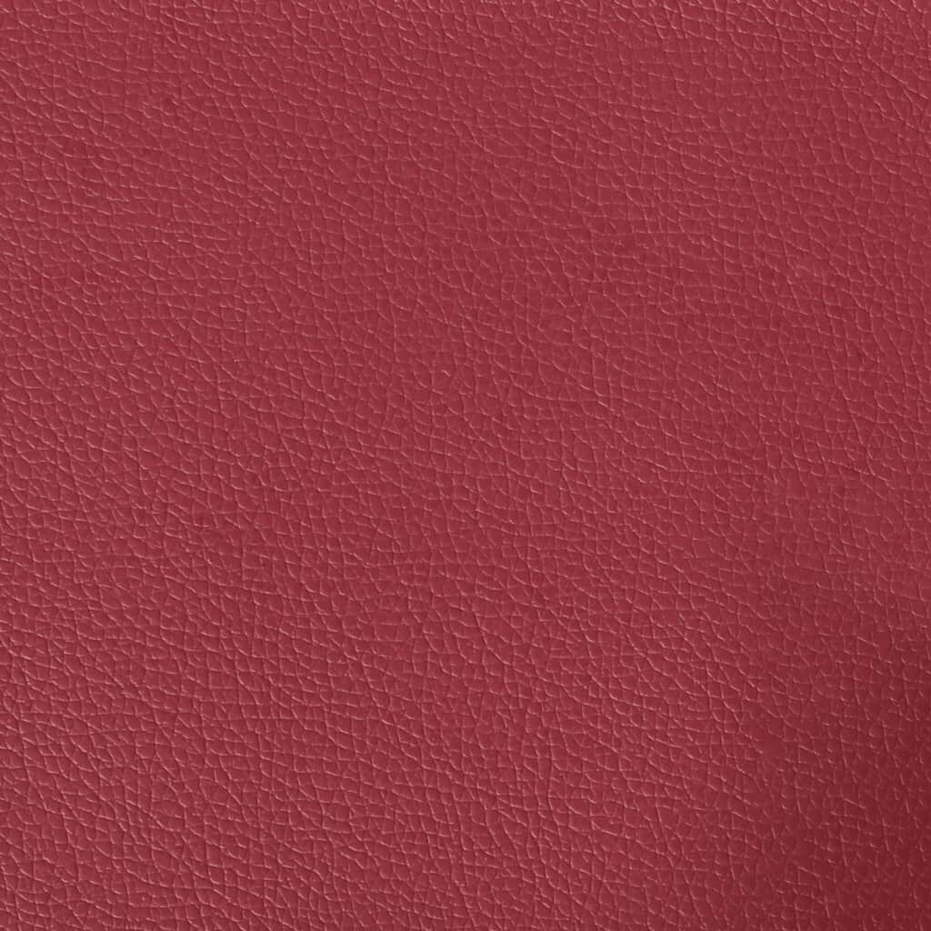 vidaXL Fauteuil Kunstleer Wijnrood - 60cm - 62% Korting - Nieuw!