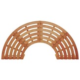 VidaXL Boom bank Bruin 160cm - Massief Eucalyptushout | 46% Korting!