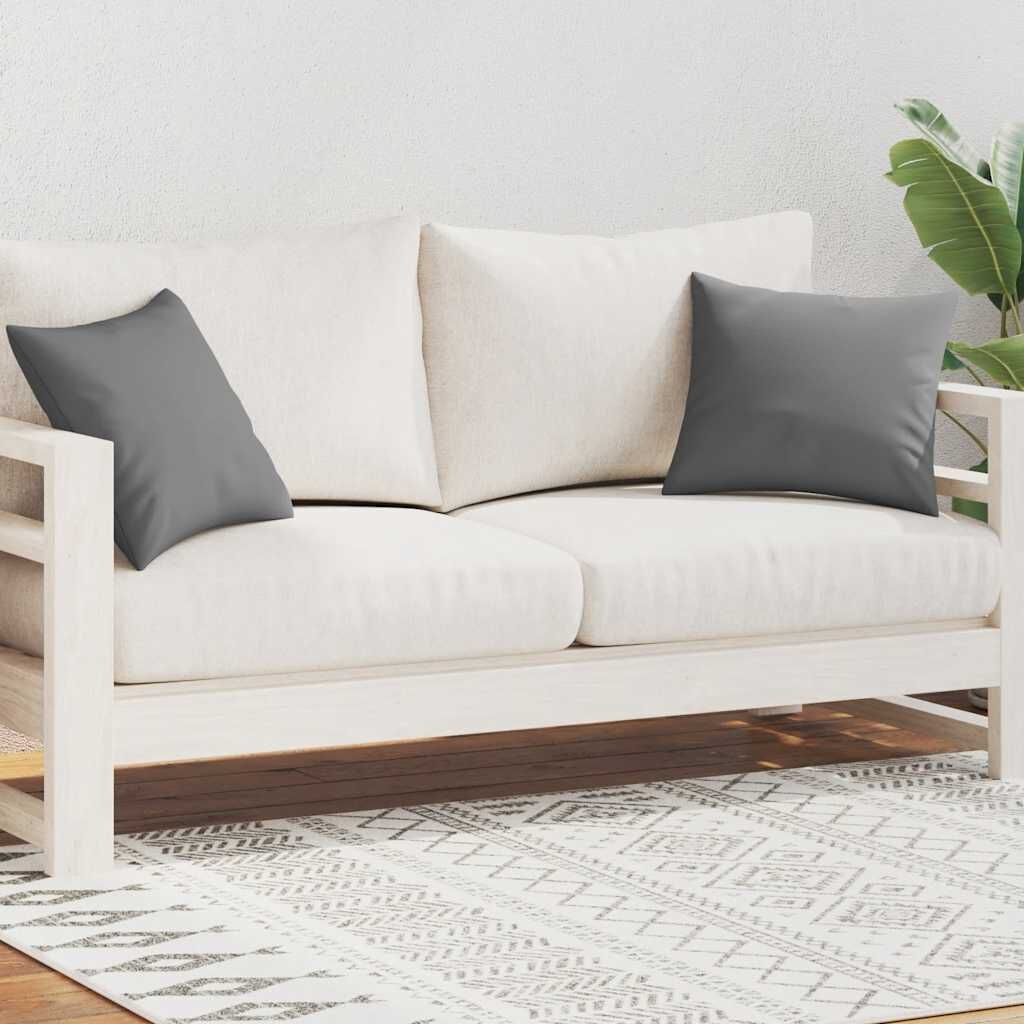 VidaXL Buitenkussens Grijs 45x45 cm (2 stuks) - 61% Korting!