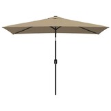 VidaXL Parasol Taupe 300x200cm - 46% Korting! | Retourtje.nl