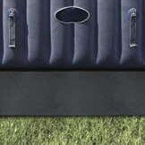 VidaXL Zwembad Grondzeil Zwart 420x220cm Polyester - 46% Korting!