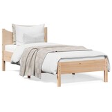 VidaXL Bedframe Massief Grenenhout 75x190cm - 41% Korting! Ongebruikt!