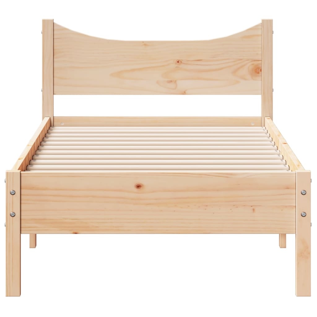 VidaXL Bedframe Massief Grenenhout 75x190cm - 41% Korting! Ongebruikt!