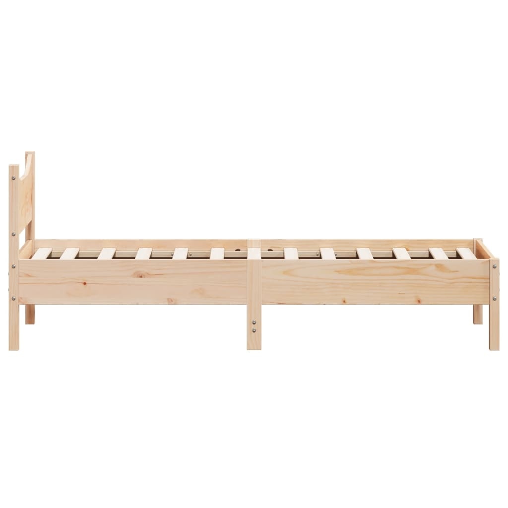 VidaXL Bedframe Massief Grenenhout 75x190cm - 41% Korting! Ongebruikt!