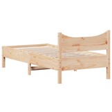 VidaXL Bedframe Massief Grenenhout 75x190cm - 41% Korting! Ongebruikt!