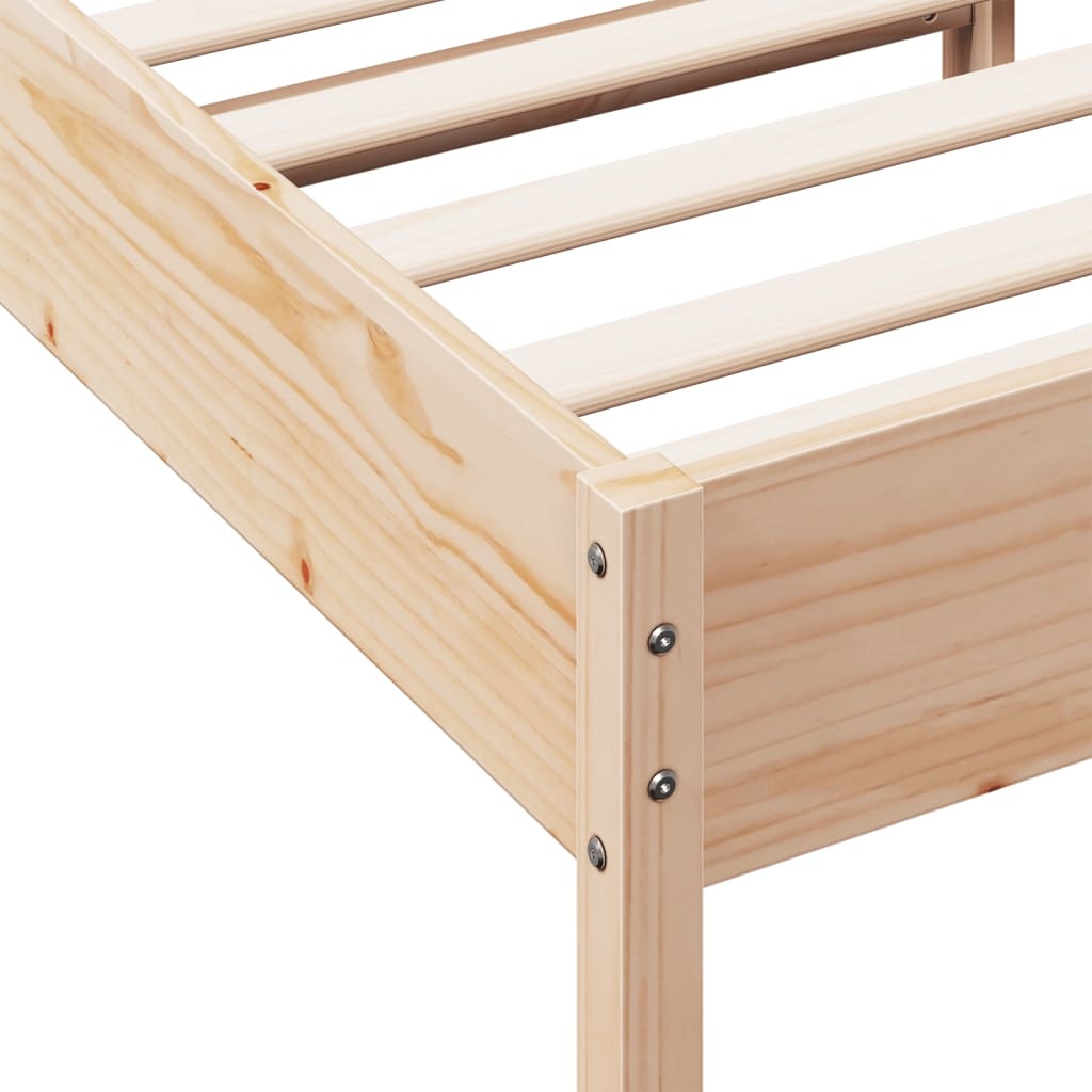 VidaXL Bedframe Massief Grenenhout 75x190cm - 41% Korting! Ongebruikt!