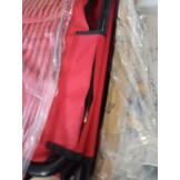 vidaXL Ligbed - Rood, Oxford Stof & Staal - 71% KORTING!