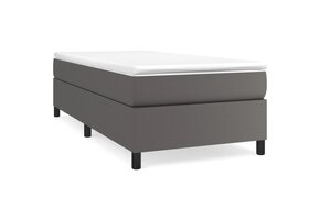 VidaXL Bedframe Kunstleer Grijs 100x200cm - 68% Korting!