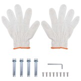 vidaXL Wandschap RVS 2-laags 50x30x48cm - 51% Korting!