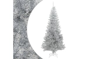 VidaXL Kunstkerstboom Zilver 210cm - 46% Korting! Nog 1 op voorraad!