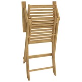 VidaXL Tuinstoelen Set (4x) - 46% Korting! Inklapbaar Acaciahout
