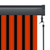 VidaXL Rolgordijn Buiten 60x250cm Oranje/Bruin - 42% Korting!