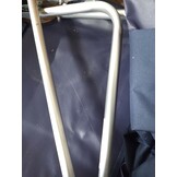 vidaXL Strandtrolley Blauw - 60% Korting! Draagbaar & Inklapbaar