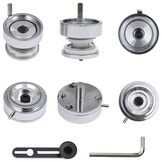 VidaXL Buttonmachine 37mm met Cirkelsnijder | 46% Korting | Geretourneerd