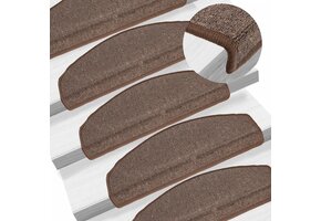 VidaXL Trapmatten Koffiebruin (10 st) - 46% Korting!