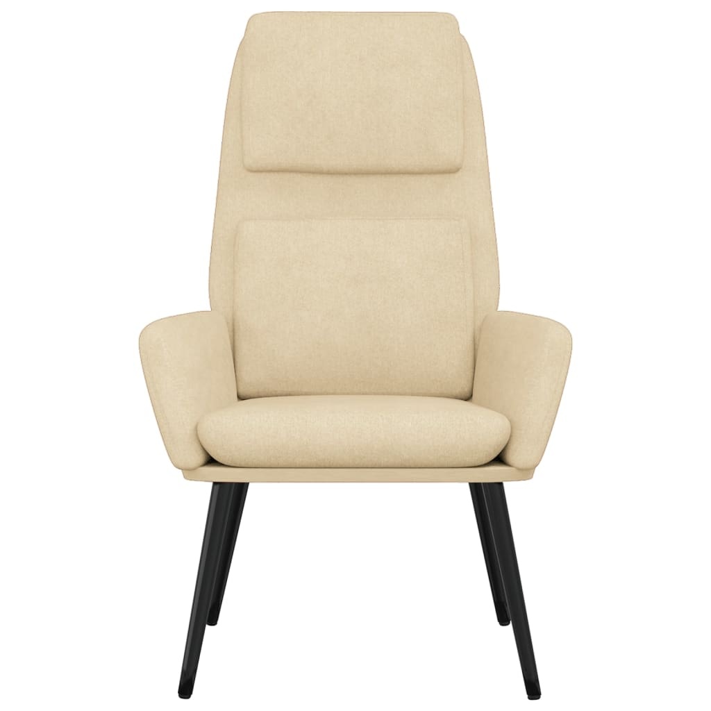 VidaXL Relaxstoel Crème - 46% Korting! Comfortabele fauteuil