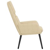 VidaXL Relaxstoel Crème - 46% Korting! Comfortabele fauteuil