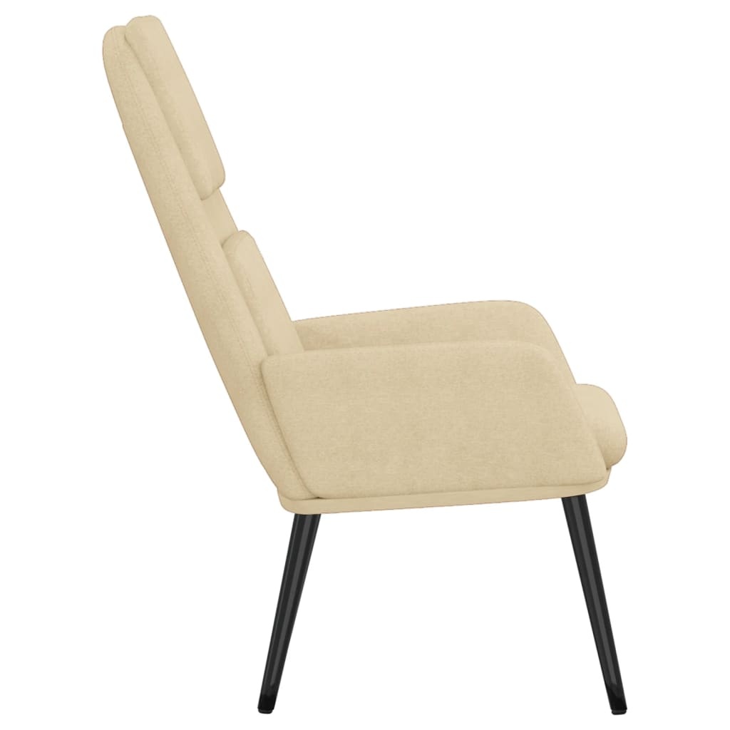 VidaXL Relaxstoel Crème - 46% Korting! Comfortabele fauteuil