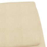 VidaXL Relaxstoel Crème - 46% Korting! Comfortabele fauteuil