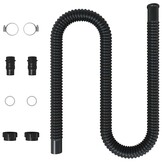 vidaXL Zwembadverwarmer Solar Gebogen - 46% Korting!