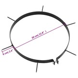VidaXL Beluchtingsklemmen 5 st met spikes Ø 30 cm - 46% Korting!