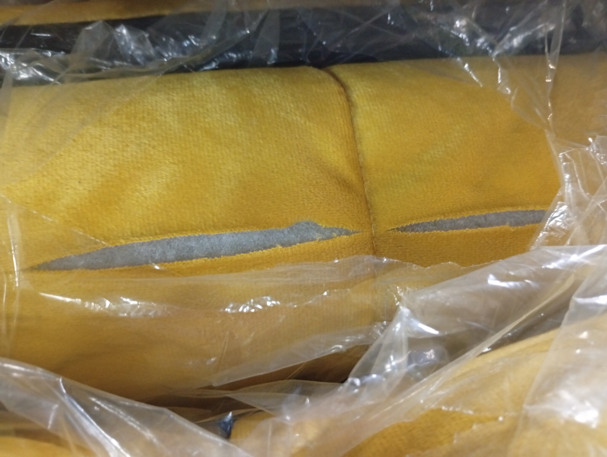 VidaXL Fauteuil Fluweel Geel - 64% Korting! (Lichte Cosmetische Schade)