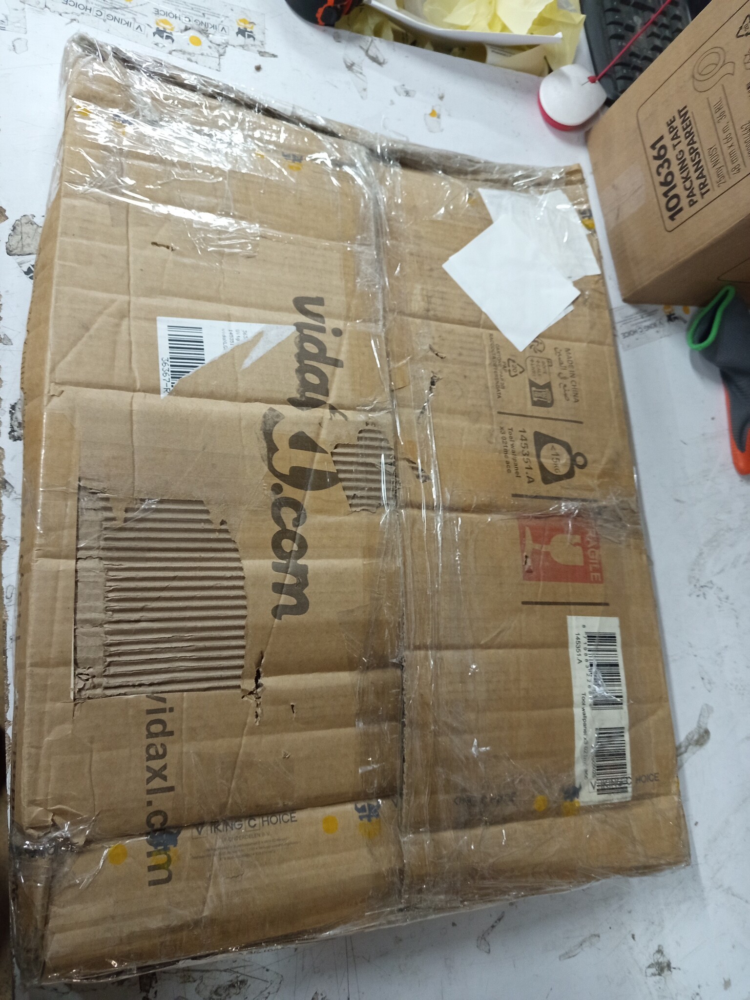 VidaXL Gaatjespaneel Wandmontage 3 st. 40x58cm Staal | 55% Korting!