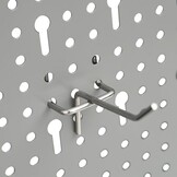 VidaXL Gaatjespaneel Wandmontage 3 st. 40x58cm Staal | 55% Korting!