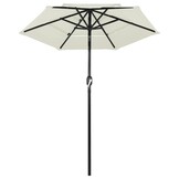 VidaXL Parasol 3-laags met Aluminium Paal (55% Korting!)