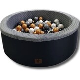 Ballenbak Grafiet 90cm, 200 ballen - 40% Korting!