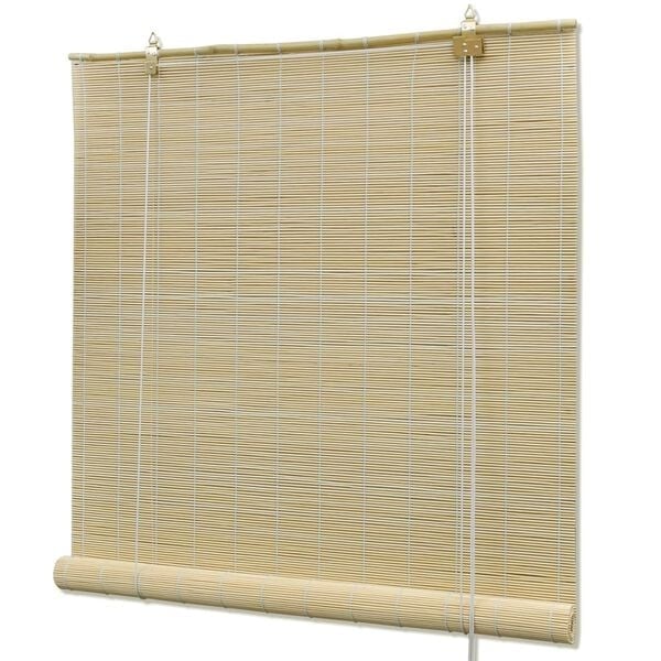 VidaXL Bamboe Rolgordijn 120x220cm - 40% Korting!