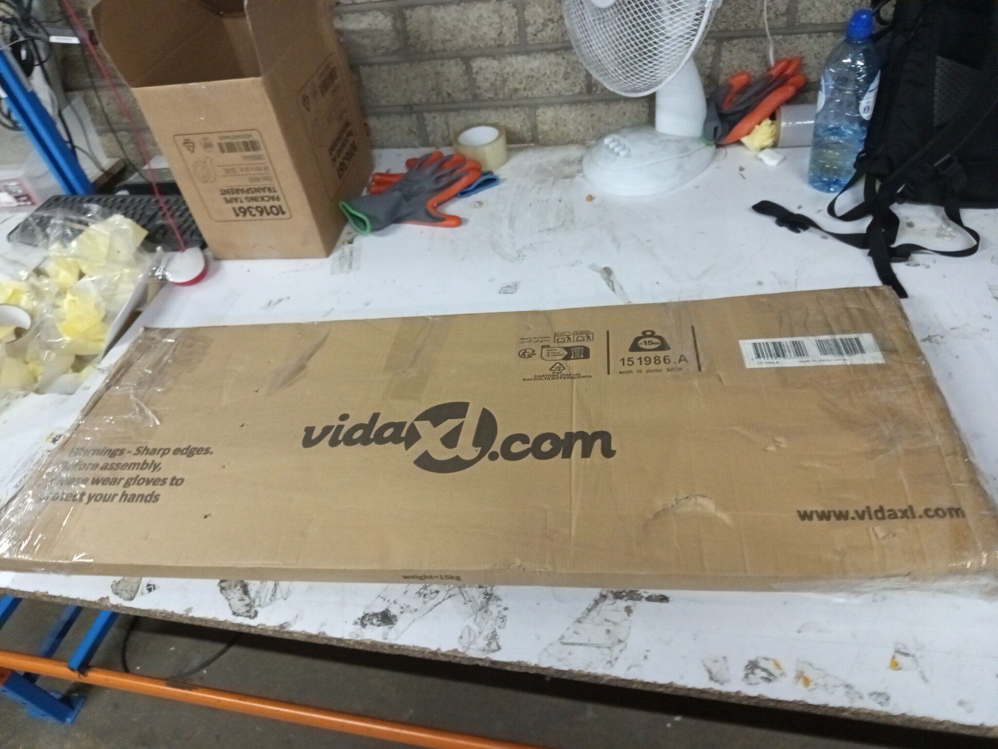 VidaXL Verhoogde Plantenbak Cortenstaal 291x50x69 cm - 55% Korting!