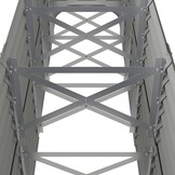 vidaXL Plantenbak 224x40x68 cm Grijs Staal - Nu 55% Korting!