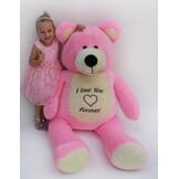 Teddybeer XXL 180cm Roze - 40% Korting! Love You Forever