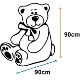 Teddybeer XXL 180cm Roze - 40% Korting! Love You Forever