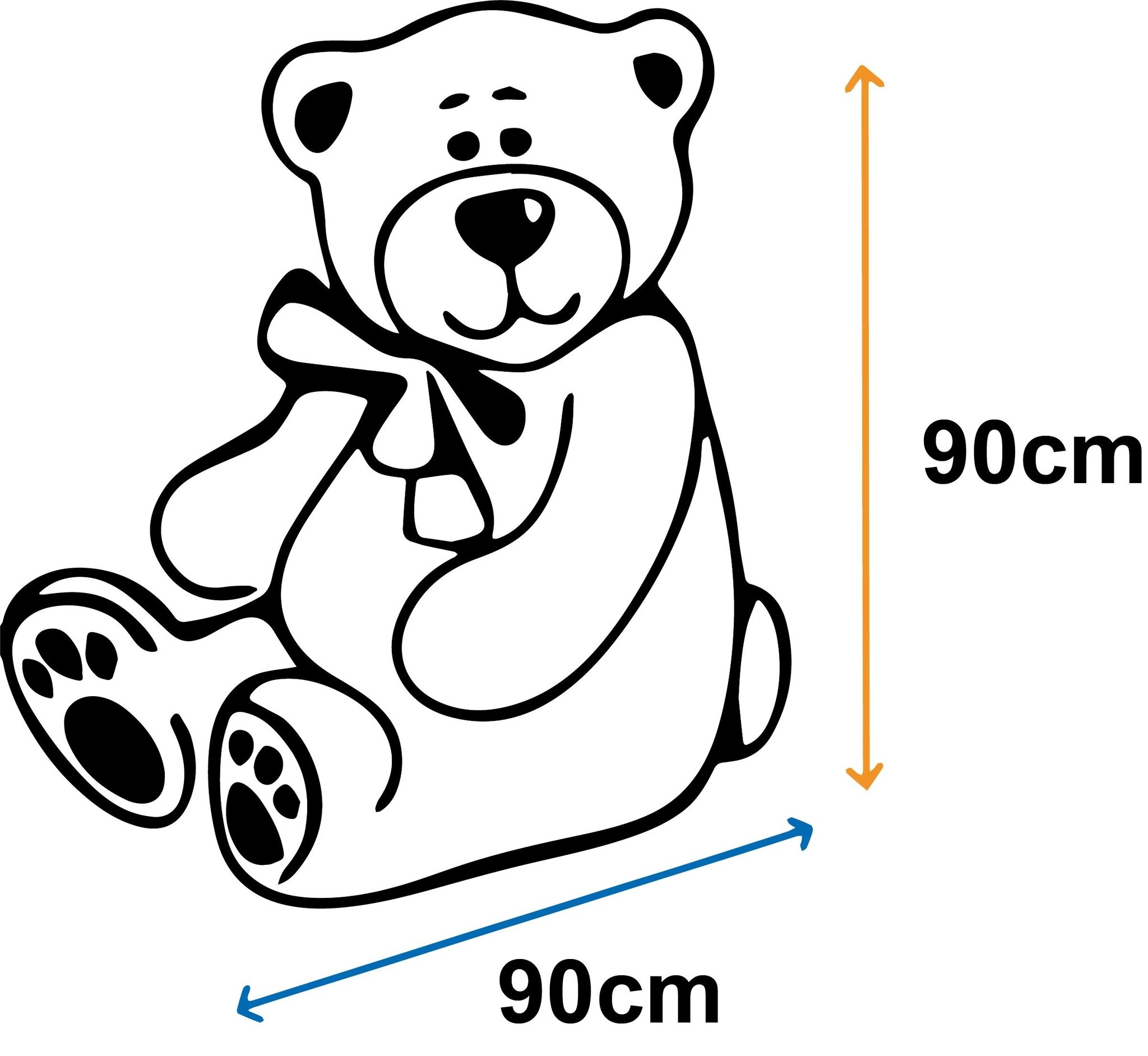 Teddybeer XXL 180cm Roze - 40% Korting! Love You Forever