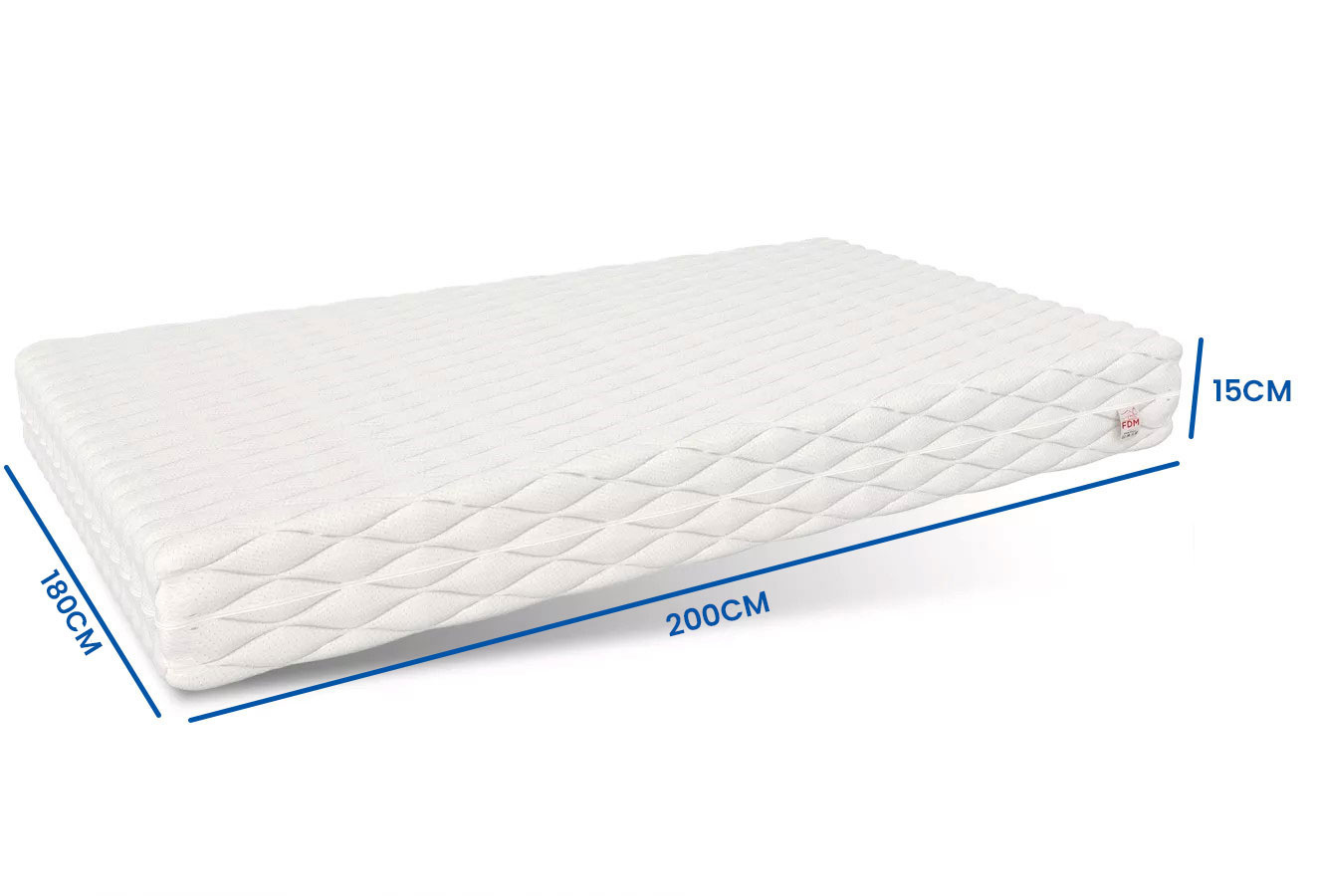 Schuimmatras H4 180x200cm (17cm dik) - 7 zones | 40% KORTING!