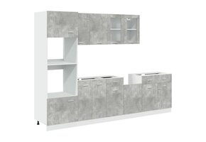 VidaXL Wastafelonderkast Betongrijs - 93% Korting!