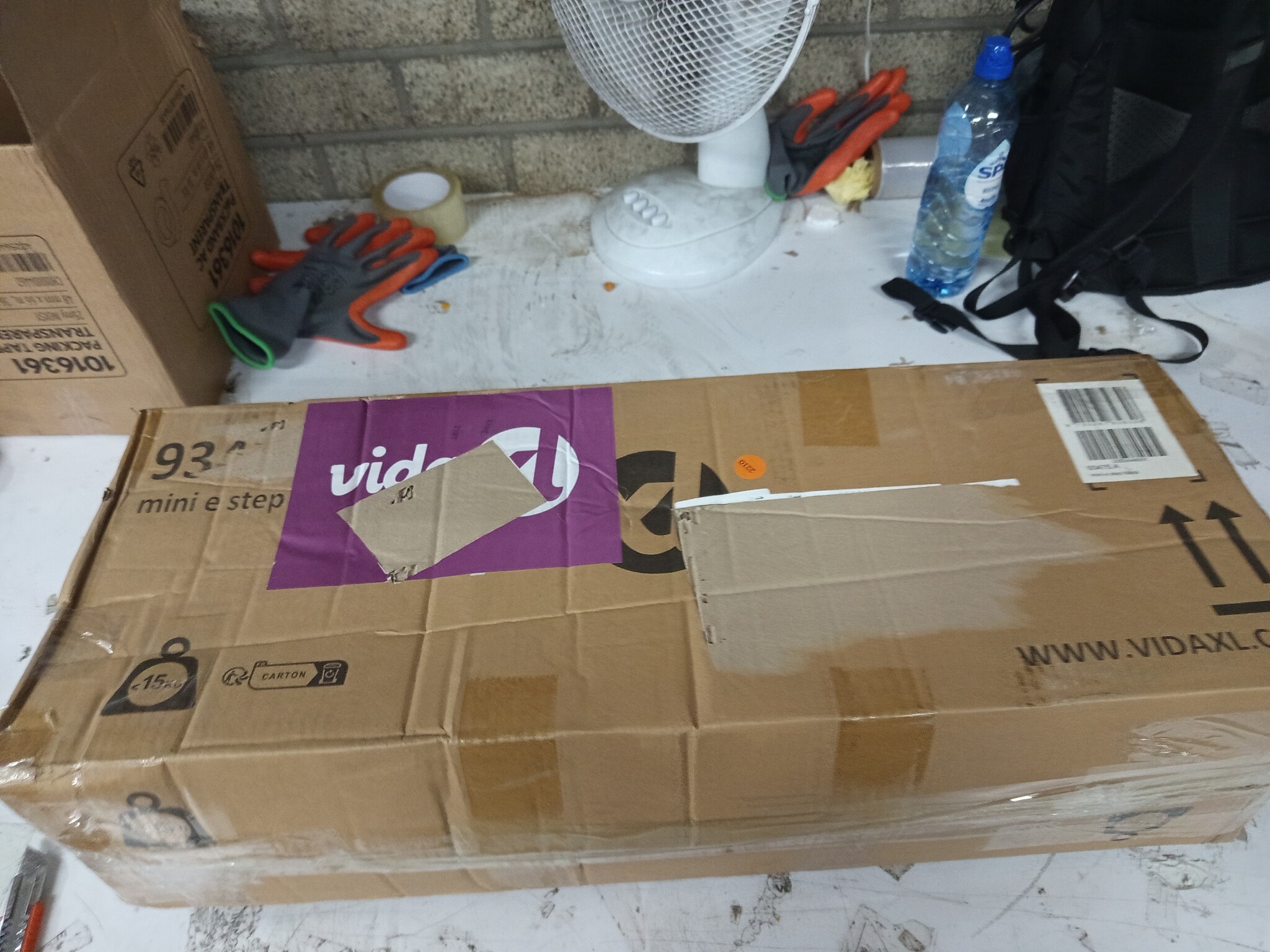 VidaXL Elektrische Step 120W Zwart - 55% Korting! Licht Gebruikt