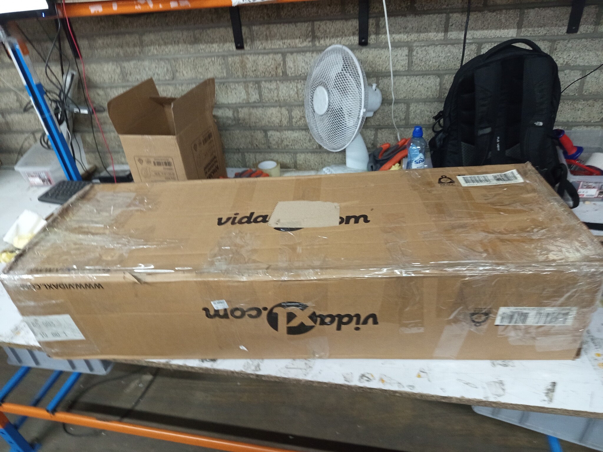 VidaXL Glijbaan & Schommel Speelhuis Blauw - 55% Korting! (Lichte Krasjes)